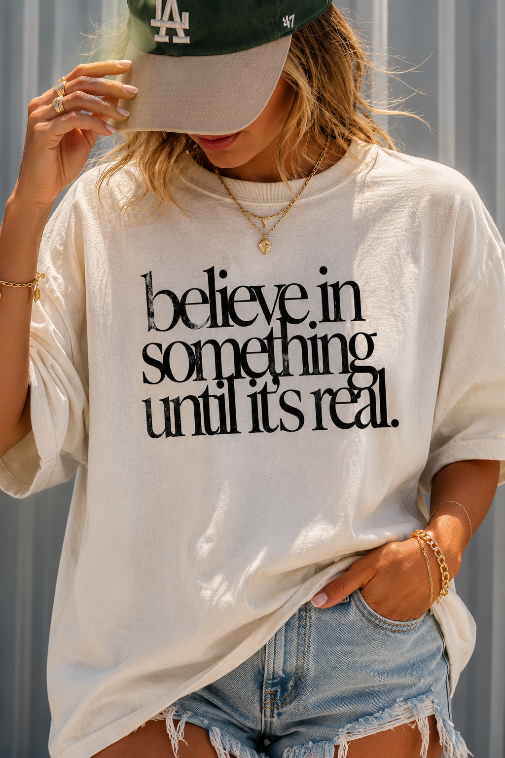 Believe in Something Tee